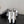 CC 26s Ankle Boots White Black Leather Patent 127860