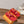 HM Inboard Sandals Red Canvas Leather 849585