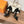 HM Buckle Sandals 10.5cm Black Calfskin 308180