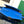 CHYPRE WALLET-POUCH 21 IN SAPPHIRE BLUE GOYARDINE CANVAS AND CALFSKIN