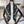 CD Lily Of The Valley Scarf 90x90cm Black Silk Twill 209861