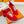 BOUNCING SNEAKERS RED CALFSKIN