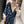 ALL ABOUT MONOGRAM SCARF 185 CM IN AEGEAN BLUE WOOL 394499