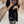 SCARF 170 CM IN BLACK CASHMERE WITH WHITE LOGO 401989