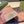 SCARF IN MOUSE GRAY AND LIGHT PINK WOOL 405143