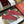GG G75 Sneaker Red Suede Canvas 818345