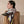HM Equestrianism 140 CM Black White Colorful Cashmere and Silk 293103
