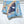 LV Scarf 90cm Blue Denim Twill Silk 136594