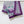GG Double-Sided Floral 90x90cm Purple Colorful Twill Silk 194446