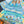 HM City of Light Scarf 90x90 Light Blue Colorful Twill Silk 198475