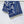 HM La Etriers Remix Bandana Scarf 90x90cm Navy Blue Twill Silk 303277