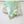 HM La Nouvelle Cite Cavaliere Scarf 90x90cm Green Twill Silk 303282