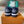LV Trainer Maxi Sneaker Blue Charcoal Calfskin