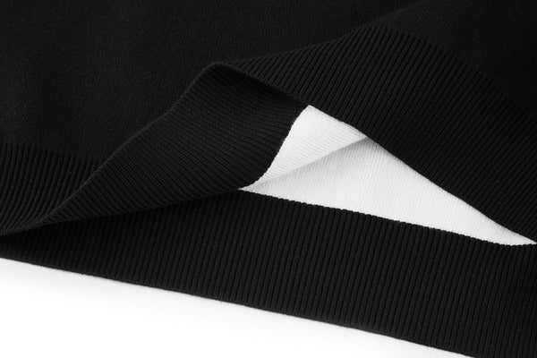 Balenciaga 25 Sweater Black Wool 0002