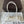 LE TECKEL SMALL BAG 27 IN WHITE GOATSKIN