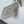 LE TECKEL SMALL BAG 27 IN PLATINUM GOATSKIN