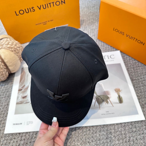 LV Only Baseball Cap Black Cotton 983649