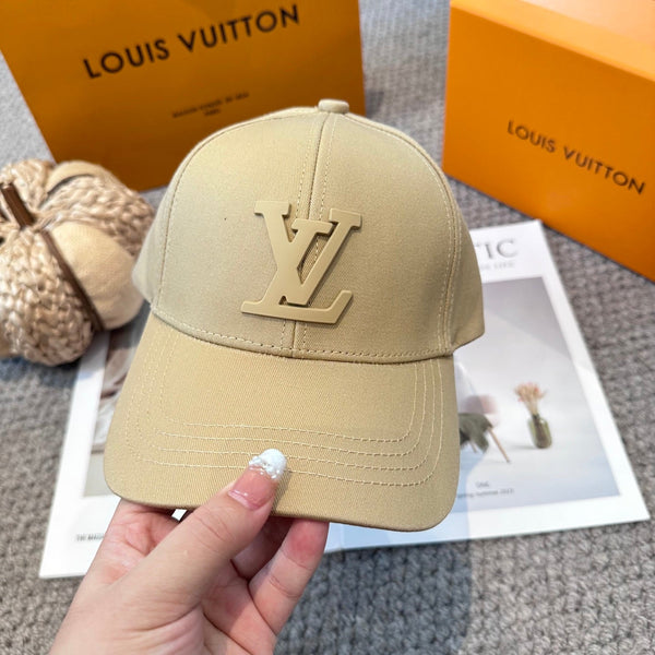 LV Only Baseball Cap Camel Cotton 983650