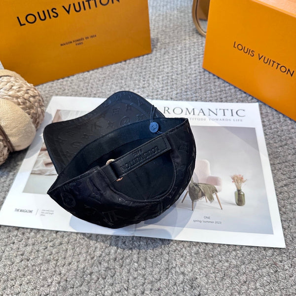 LV First Cap Black Monogram Jacquard Canvas 983657