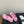 CC MARY JANES PINK CALFSKIN LIGHT GOLD METALIC