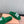 Miu slippers Green With White Lettering Pure Wool