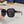 SQUARE SUNGLASSES 573321 IN BROWN ACETATE BLACK LENS MONOGRAM LOGO