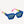 RECTANGLE SUNGLASSES 575847 IN BLUE MIX MULTICOLOR ACETATE
