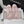 CC 26s Heart CC T-Strap Sandals Light Pink Quilted Leather 964933