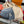 SCARF 200 CM IN BROWN MIX GREY CASHMERE 400012