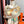 HM 26s Double-sided Scarf 185cm Creme Orange Vert Cashmere 153122