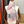 HM 26s Reversible Scarf 180cm Pink Grey Cream Cashmere 153130