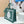 CD Dioramour Book Tote Teal Green Dior Oblique Embroidery with White Lace