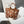 STEEPLE 28 BAG IN OFF-WHITE MIX BROWN CANVAS AND CALFSKIN
