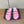 dad sandals pink triple strap lambskin mules