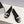 CC 26s Coco Beach Ballet Flats Black Mesh 937754
