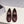 CC 26s Round Toe Mary Jane Shoes Burgundy Lambskin 937757