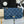 MEDIUM FLAP BAG 25 IN CLASSIC BLUE DENIM GOLD HARDWARE