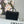 SMALL BOX BAG 18 IN BLACK LAMBSKIN GOLD HARDWARE