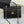 CC 25P Vanity Case 19.5cm Black Calfskin Heart Rhinestone 243613