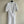 LV Modern Long Skirt White Light Brown Cotton
