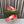 GG SCREENER SNEAKER WITH WEB ORANGE RED CALFSKIN