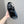 HM ELECTRIC SANDAL BLACK WITH MOTIF CALFSKIN