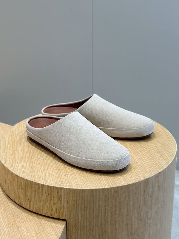 LP TOMORI SABOT MULES CLOUD SUEDE