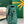 GRAND BLEU 16 IN GREEN GOYARDINE CANVAS AND LAMBSKIN