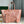 Saint Louis PM Bag 34cm In Pink Canvas Chevroches Calfskin