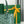 ANJOU MINI BAG 20 IN GREEN CALFSKIN AND GOYARDINE CANVAS