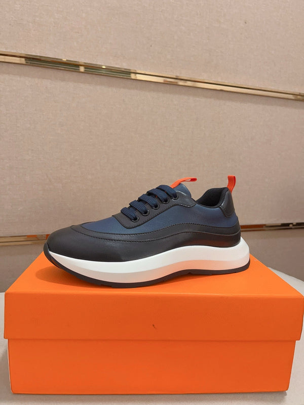 HM Men's Gramme Sneaker Blue Cowhide 539677
