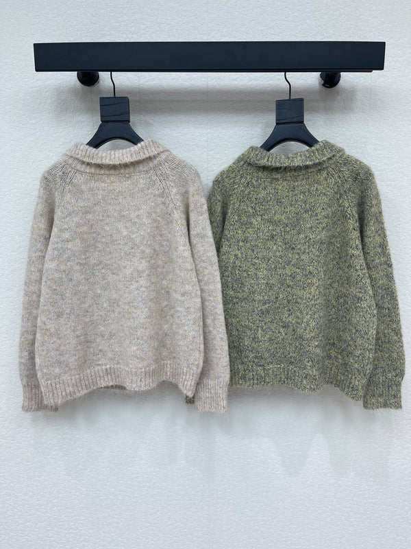 CC Cardigan Knit Floral Embroidery 430450