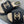 cc mule sandal 45 black tweed beige calfskin