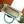 CISALPIN DOCUMENT CASE 39 IN GREEN GOYARDINE CANVAS AND CALFSKIN